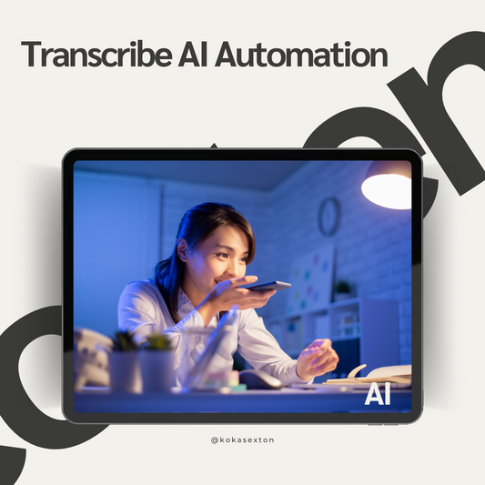 AI Voice and Video Transcription Automation